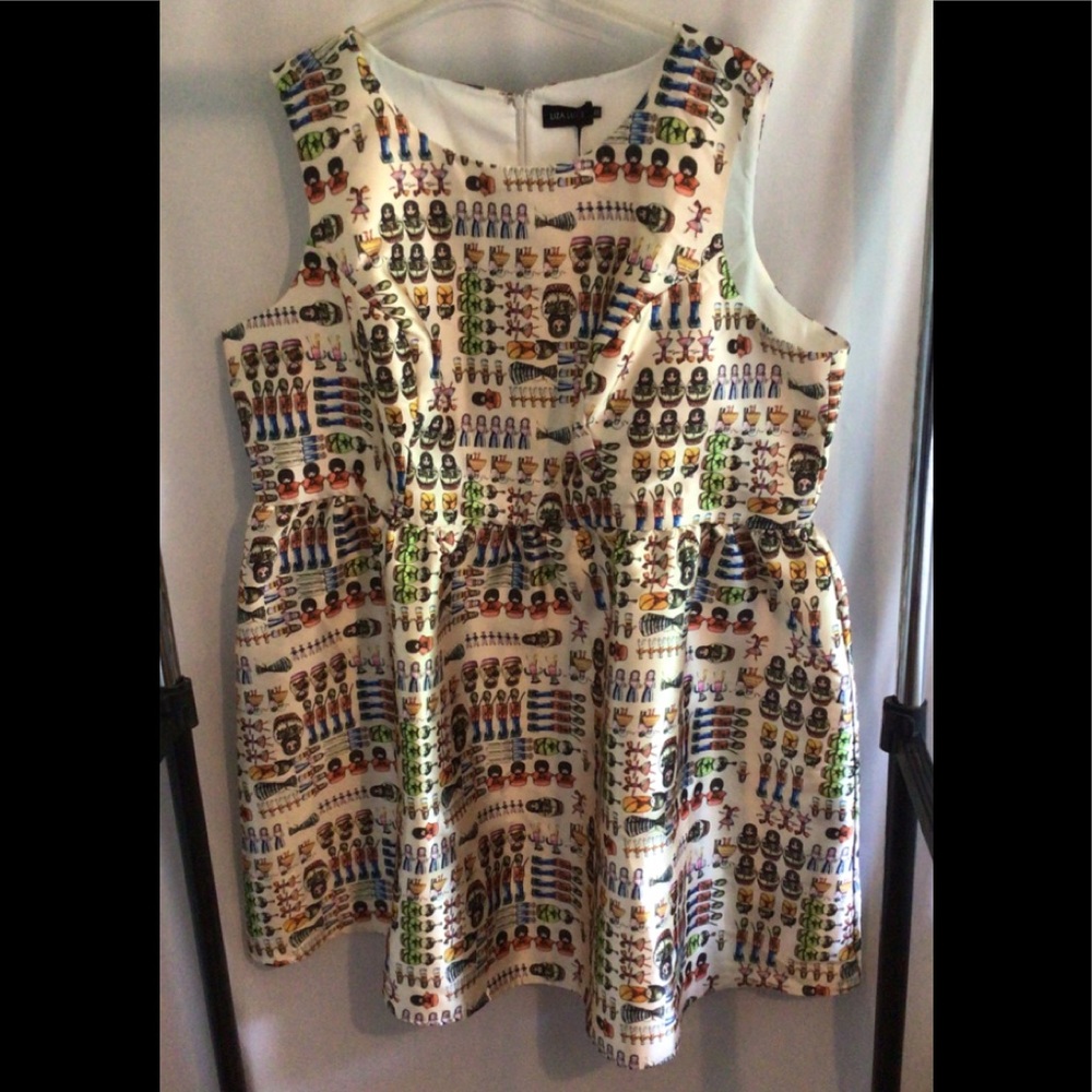 ModCloth Liza Luxe All Dolled Up Dress Size 4X